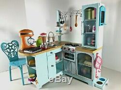 american girl gourmet kitchen set