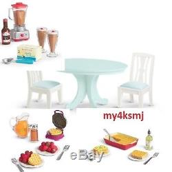 american girl dining set