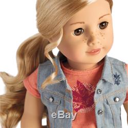 american girl doll blonde hair brown eyes