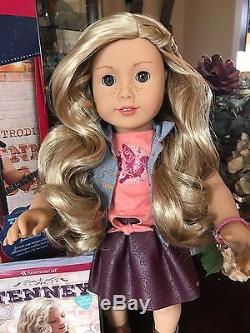 american girl tenney grant doll and book