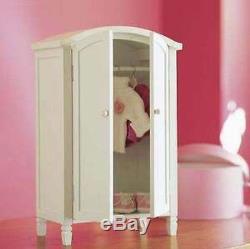girls white armoire