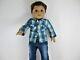 18 American Girl Boy Doll Logan Everett With Outfit