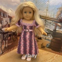 18 American Girl Caroline Lot Retired with Pantaloons, Nightgown, Holiday Dress