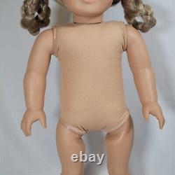18 American Girl Doll 1990 PC Kirsten Tinsel Hair Transitional Tan Body Meet