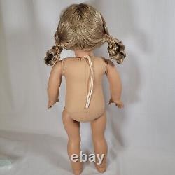 18 American Girl Doll 1990 PC Kirsten Tinsel Hair Transitional Tan Body Meet