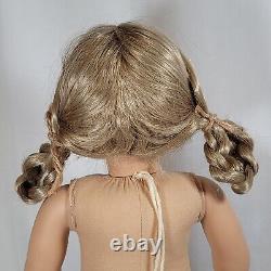 18 American Girl Doll 1990 PC Kirsten Tinsel Hair Transitional Tan Body Meet