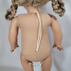 18 American Girl Doll 1990 PC Kirsten Tinsel Hair Transitional Tan Body Meet