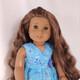 18 American Girl Doll 2011 GOTY Kanani Akina Meet Outfit, Long Wavy/Curly Hair