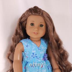 18 American Girl Doll 2011 GOTY Kanani Akina Meet Outfit, Long Wavy/Curly Hair