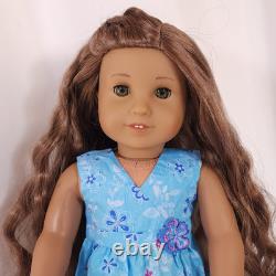 18 American Girl Doll 2011 GOTY Kanani Akina Meet Outfit, Long Wavy/Curly Hair