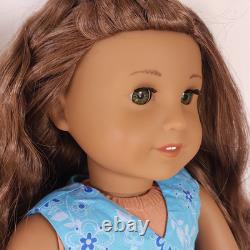 18 American Girl Doll 2011 GOTY Kanani Akina Meet Outfit, Long Wavy/Curly Hair