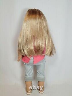 18 American Girl Doll 2014 GOTY Isabelle Palmer with Meet Outfit Hair Extensions