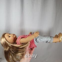 18 American Girl Doll 2014 GOTY Isabelle Palmer with Meet Outfit Set, Blond Hair