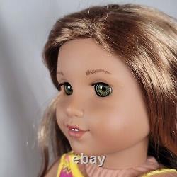 18 American Girl Doll 2016 GOTY Lea Clark with Meet Outfit, Hazel Eyes, Wavy Hair