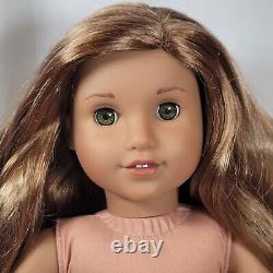 18 American Girl Doll 2016 GOTY Lea Clark with Meet Outfit, Hazel Eyes, Wavy Hair