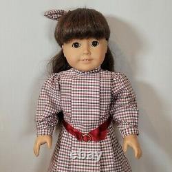 18 American Girl Doll Early Pleasant Company Samantha with Meet Dress Outfit