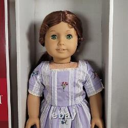 18 American Girl Doll Felicity, with Purple Meet Dress Outfit, in Original Box