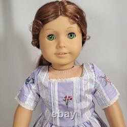 18 American Girl Doll Felicity, with Purple Meet Dress Outfit, in Original Box