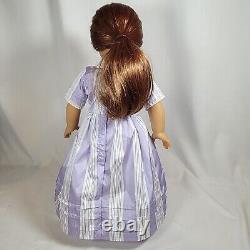 18 American Girl Doll Felicity, with Purple Meet Dress Outfit, in Original Box