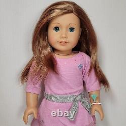 18 American Girl Doll JLY #39 Truly Me Brown Hair, Blue Eyes, Pierced Ears