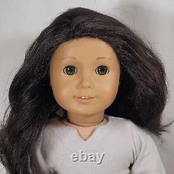 18 American Girl Doll JLY Truly Me #41 Dark Brown/Black Curly Hair, Green Eyes