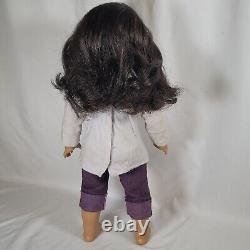 18 American Girl Doll JLY Truly Me #41 Dark Brown/Black Curly Hair, Green Eyes