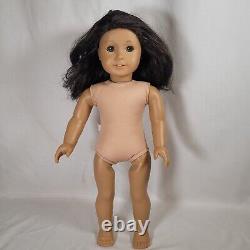 18 American Girl Doll JLY Truly Me #41 Dark Brown/Black Curly Hair, Green Eyes