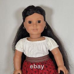 18 American Girl Doll Josefina Montoya with Full Meet Outfit, Hispanic Black Hair