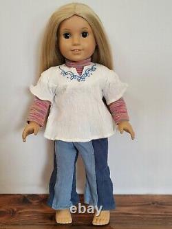 18 American Girl Doll Julie Albright Historical 1st First Edition, Meet Outfit