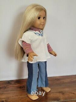 18 American Girl Doll Julie Albright Historical 1st First Edition, Meet Outfit