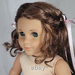 18 American Girl Doll Marie-Grace Original Hairstyle Braids/Pin Curls Blue Eyes