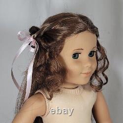 18 American Girl Doll Marie-Grace Original Hairstyle Braids/Pin Curls Blue Eyes