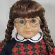 18 American Girl Doll Molly McIntire New Head PC Body/Limbs Glasses Meet Outfit