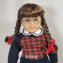 18 American Girl Doll Molly McIntire New Head PC Body/Limbs Glasses Meet Outfit