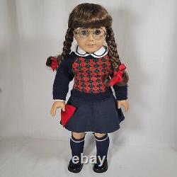 18 American Girl Doll Molly McIntire New Head PC Body/Limbs Glasses Meet Outfit