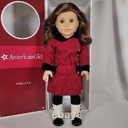 18 American Girl Doll Rebecca Rubin, Full Classic Red Meet Outfit, Original Box