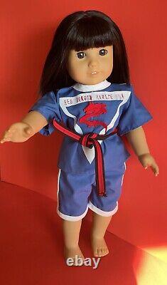 18 American Girl Ivy Ling Rare Asian Doll Retired/box/outfits