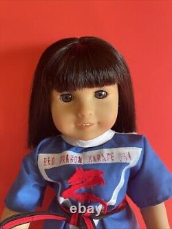 18 American Girl Ivy Ling Rare Asian Doll Retired/box/outfits