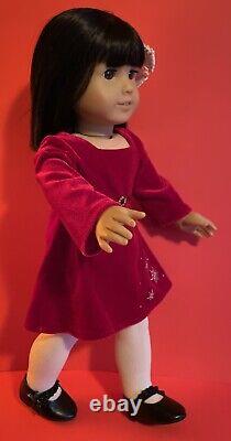 18 American Girl Ivy Ling Rare Asian Doll Retired/box/outfits