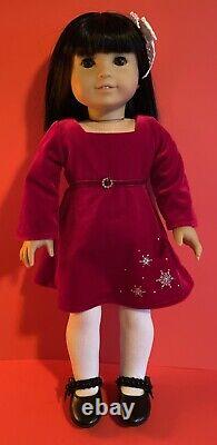 18 American Girl Ivy Ling Rare Asian Doll Retired/box/outfits