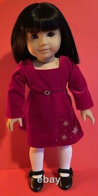 18 American Girl Ivy Ling Rare Asian Doll Retired/box/outfits