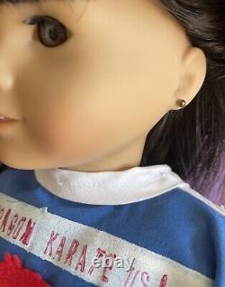 18 American Girl Ivy Ling Rare Asian Doll Retired/box/outfits