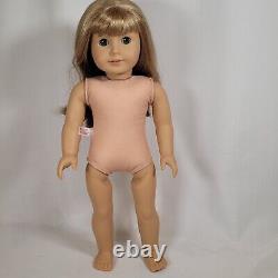 18 American Girl JLY Truly Me Doll #52 Blond Hair, Bangs, Green Eyes, Display