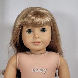 18 American Girl JLY Truly Me Doll #52 Blond Hair, Bangs, Green Eyes, Display