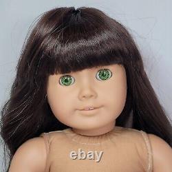 18 American Girl Pleasant Co Today Doll JLY #10 GT10 Dark Brown Hair Green Eyes