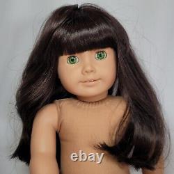 18 American Girl Pleasant Co Today Doll JLY #10 GT10 Dark Brown Hair Green Eyes