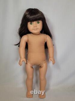 18 American Girl Pleasant Co Today Doll JLY #10 GT10 Dark Brown Hair Green Eyes