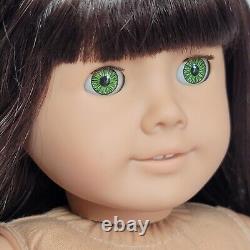 18 American Girl Pleasant Co Today Doll JLY #10 GT10 Dark Brown Hair Green Eyes