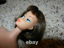 1965 Vintage Brunette Long Hair American Girl Barbie In Oss Htf Rare