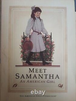 1989 Pleasant Company American Girl Samantha Doll white body Slate Eyes